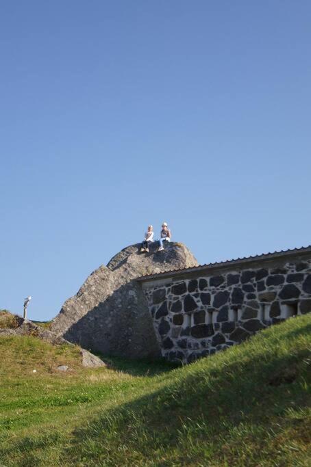 Tjodalyng - Ved Viksfjord - Sokkelleilighet Larvik Exterior foto